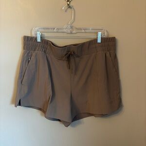 all in motion Women's Drawstring Athletic Shorts - Taupe